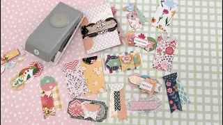 DIY Paper Embellishments using 1” Circle Punch & Paper Scraps - Simple & Easy Beginner Project Idea
