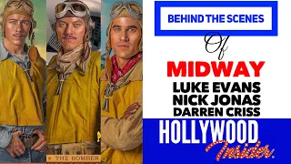 Behind The Scenes of MIDWAY - Making Of | Nick Jonas, Luke Evans, Darren Criss, Mandy Moore