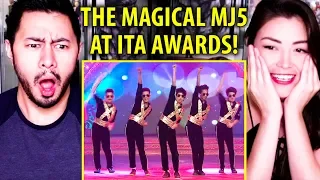 THE MAGICAL MJ5 PERFORMING AT THE ITA AWARDS | Reaction by Jaby & Alazay!