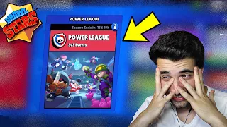 AM JUCAT LA POWER LEAGUE SI S-A INTAMPLAT ASTA.. !  - Brawl Stars