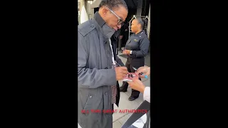 Herbie Hancock Signing Autographs for Fans in 2023
