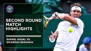 Rafael Nadal vs Ricardas Berankis | Match Highlights | Wimbledon 2022