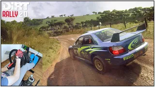 Subaru Impreza S7 [Dirt Rally 2.0] Thrustmaster T300 4K