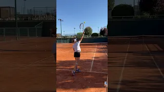 Lyuda Samsonova Practice in Madrid #lyudasamsonova #tennis #samsonova #wta