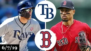 Tampa Bay Rays vs Boston Red Sox - Full Game Highlights | June 7, 2019 | 2019 MLB Season