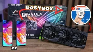 Cum ridici o comandă EasyBOX? | ROG STRIX GTX 1660 TI 6GB + 2x Samsung A70 Unboxing