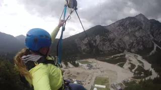 Maruša Ferk - GoPro, Zipline Planica