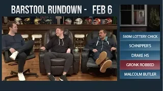 Barstool Rundown - February 6, 2018