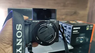 Sony a6400 with kit lens unboxing & review.....