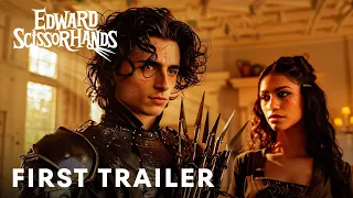 Edward Scissorhands (2024) - Teaser Trailer | Timothée Chalamet, Zendaya | Concept Version