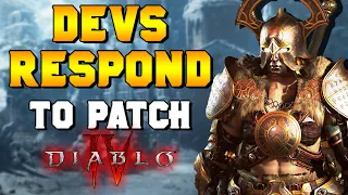 PATCH UPDATE: Campfire Chat Summary & Breakdown for Diablo 4