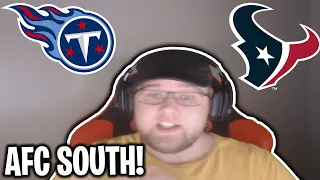 THE TENNESSEE TITANS WIN THE AFC SOUTH WITH VICTORY OVER THE TEXANS! (MY REACTION)