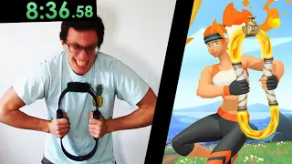 Speedrunning Fitness Games is Harder than You Think