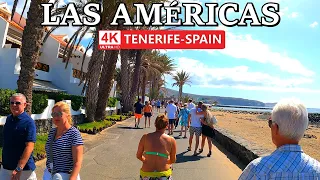 TENERIFE - PLAYA DE LAS AMÉRICAS | First Walk in March 😎 Just How Busy is it? 🤔 4K Walk ● March 2024