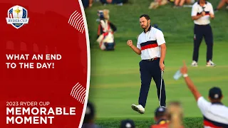 Patrick Cantlay's Ice-Cold Finish on the 18th Green | 2023 Ryder Cup