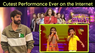 Pakistani Reaction on Cutest Performance ever | Avirbhave and Pihu | Superstar Singer 3