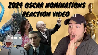 2024 Oscar Nominations Reaction Video