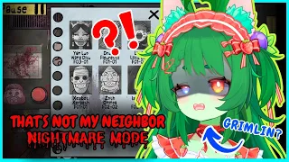 GRIMLIN plays NIGHTMARE MODE-!? ❤️Live With (𝘼𝙄) 𝙎𝙥𝙧𝙞𝙣𝙠𝙡𝙚𝙨 [EN Vtuber] #thatsnotmyneighborgame