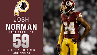 #59: Josh Norman (CB, Redskins) | Top 100 Players of 2017 | NFL