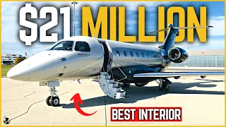 Inside The $21 Million Embraer Praetor 600 Private Jet