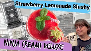 Ninja Creami Deluxe: Strawberry Lemonade Slushy Live
