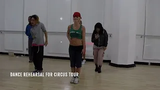 Britney Spears - Circus (Music Video Rehearsal)