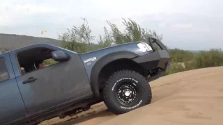 Ford Ranger на песчаных горках