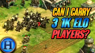 3 Viewers Asked me To Carry Them On Black Forest | AoE2