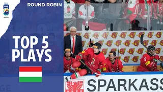 Top 5 plays on Day 3: Hungary | 2024 #MensWorlds Division 1A