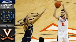 Notre Dame vs. Virginia - Condensed Game | 2018-19 ACC Basketball