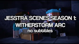 jesstra scenepack: witherstorm arc - no subtitles (minecraft story mode, female jesse x petra)