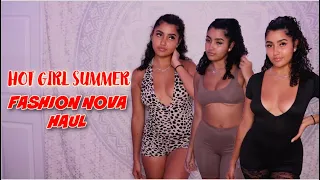 HOT GIRL SUMMER FASHION NOVA TRY ON HAUL | Jaylee Ortega