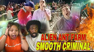 GIRLFRIEND FIRST TIME HEARING Alien Ant Farm - Smooth Criminal (Official Music Video) REACTION