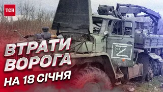 🔥 Втрати ворога на 18 січня: ЗСУ знищили майже 118 тисяч російських окупантів