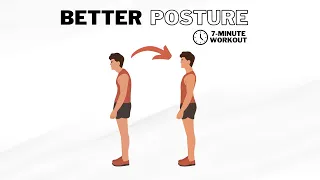 7 Minute Posture Fix - 5 Exercises for Perfect Posture