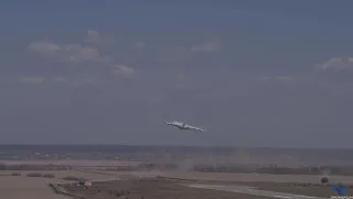 takeoff Mriya an-225. 24.04.2020