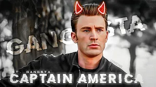 Gangsta _ Captain America | Captain America x gangsta | Steve Rogers edit | ft. Chris Evans