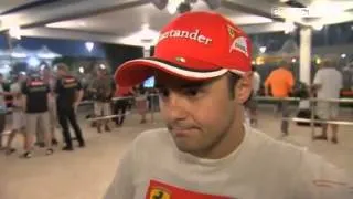 Interview with Felipe Massa after the race, Abu Dhabi GP 2012