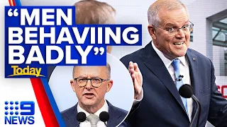 Body language expert unpacks Morrison and Albanese’s fiery second debate | 9 News Australia