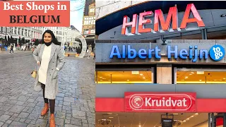 Best Shops in BELGIUM for Grocery Shopping, Home Essential, Clothing | You will save a lot of MONEY!
