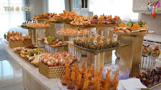 Buffet Table Decorating Ideas # 025 | Appetizer table for parties from a variety of finger foods