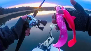 PINK VS EVERY COLOUR IN THE WORLD (Pike Fishing Challenge)