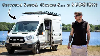 Selling Everything he owned to fulfil vanlife dream and only work 3 hours a week! INTERVIEW&TOUR