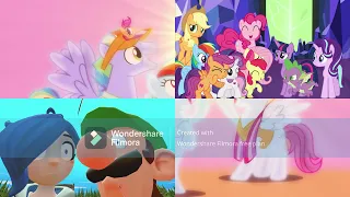 Ponies React To We Interrupt This Broadcast (Uberduck)