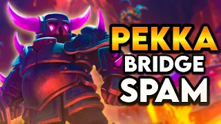 Top Ladder Push 7300 To 7600 With Pekka Bridge Spam!🔥🔥