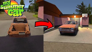 [PORADNIK] BUDOWA SATSUMY (ELEKTRYKA, SILNIK, KAROSERIA) - My Summer Car #59 | Radex