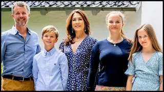 CROWN PRINCESS MARY’S CHILDREN ALL GROWN UP IN NEW PICTURES OF DANISH ROYAL FAMILY