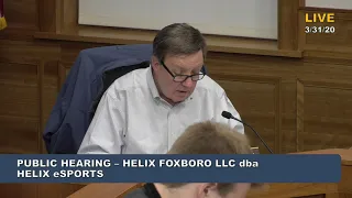 3/31/2020 Foxborough Board of Selectmen Meeting