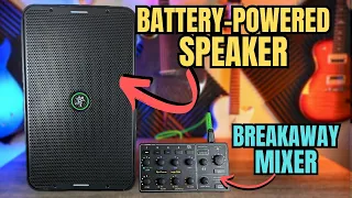 BATTERY-POWERED Speaker w/ BREAKAWAY MIXER - Mackie Showbox