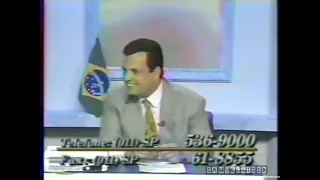 Dr. Enéas no Programa Record 25 horas - 1994